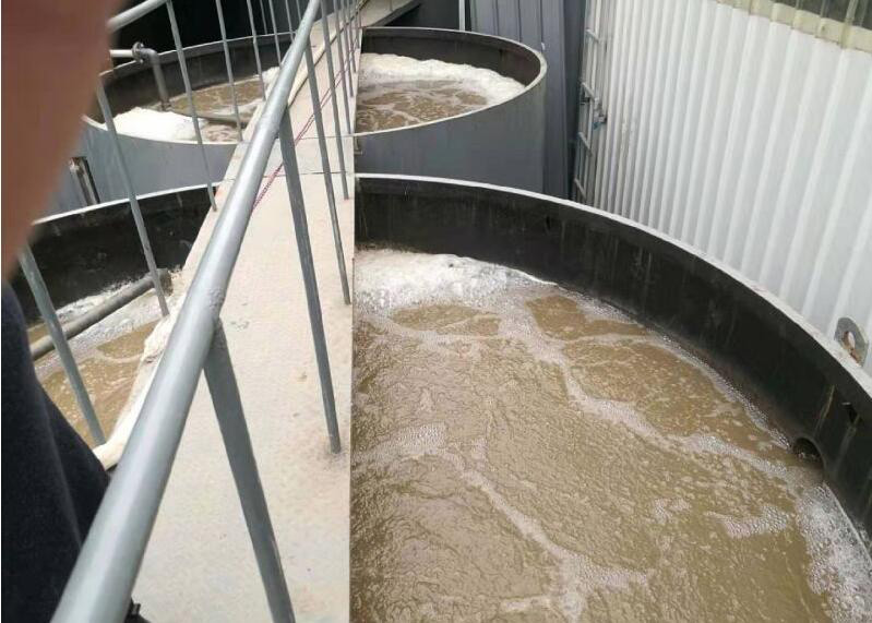 (圖:南輝酒廠污水處理消泡劑應用)