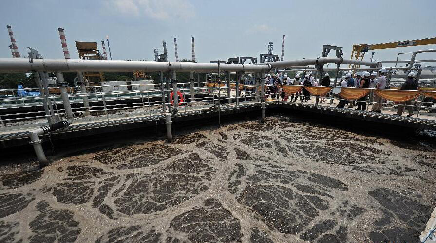 (圖:南輝水處理消泡劑應用)